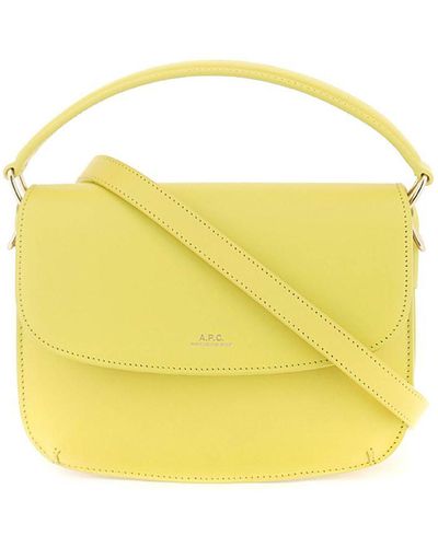 A.P.C. Sarah Mini Shoulder Bag - Yellow