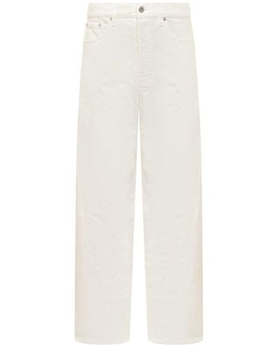 Lanvin Twisted Trousers - White