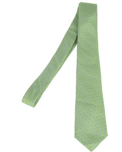 Daniele Alessandrini Tie Stripes - Green