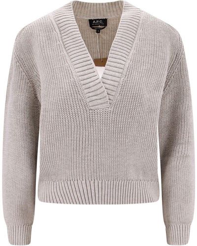 A.P.C. Sweater - Gray