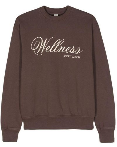 Sporty & Rich Jumpers - Brown