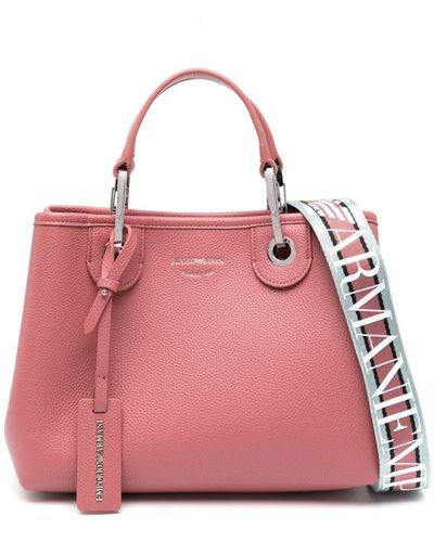 Emporio Armani Small Shopping Bag - Pink