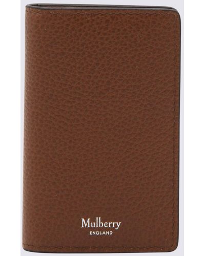 Mulberry Brown Leather Cardholder
