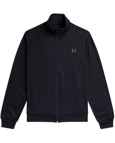 Fred Perry Fp Track Jacket - Blue