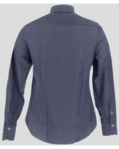 Finamore 1925 Shirts - Blue