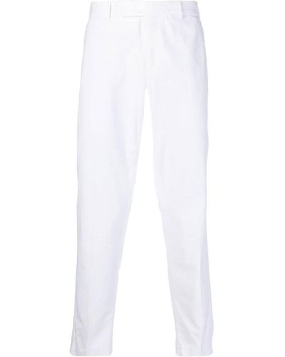 PT01 Rebel Stretch Velvet Pants Clothing - White