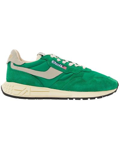 Autry Reelwind Low Sneakers Color Green