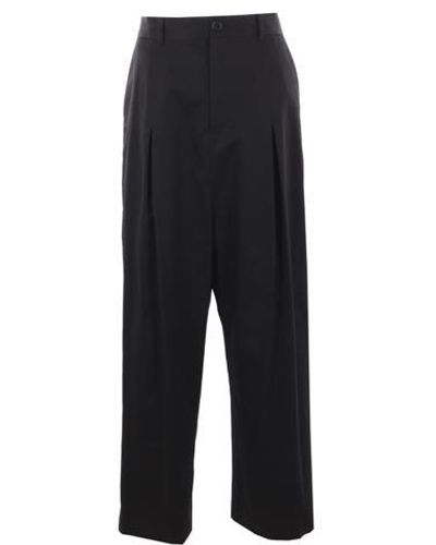 Loewe Black Wool Casual Pants
