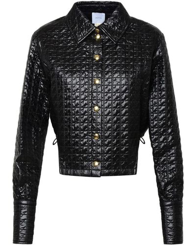 Patou 'quilted' Black Polyamide Jacket