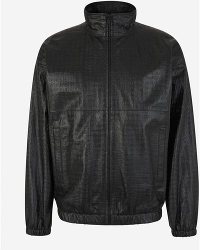 Givenchy Leather 4g Jacket - Black