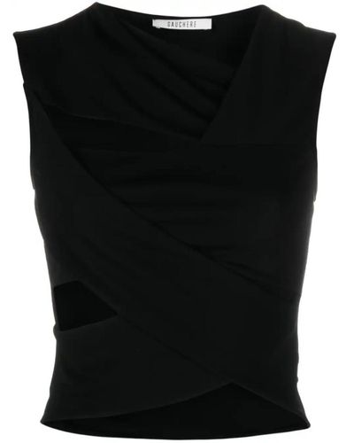 Gauchère Top Clothing - Black