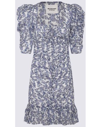 Isabel Marant Royal Blue Cotton Dress
