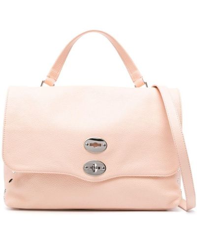 Zanellato Postina M Daily Leather Handbag - Pink