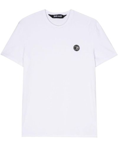 Just Cavalli T-Shirts And Polos - White