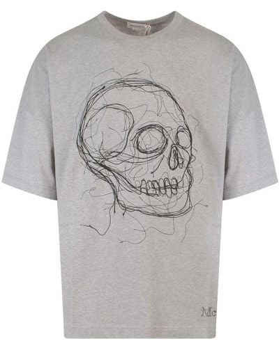 Alexander McQueen T-Shirt - Gray