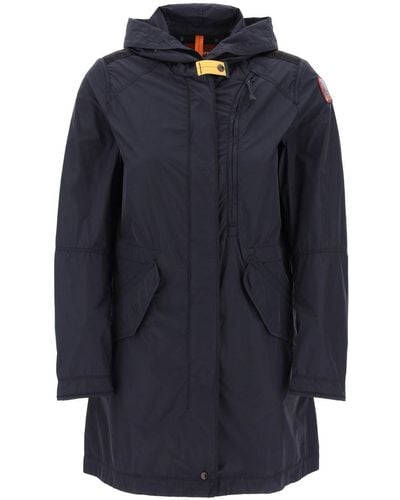 Parajumpers Top With Hood And Pockets - Blue