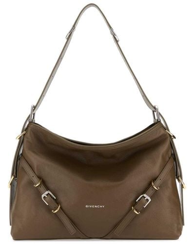 Givenchy 'medium Voyou' Shoulder Bag, - Brown