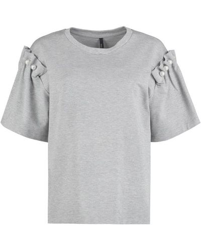 Mother Of Pearl Amber Crew-neck T-shirt - Grey