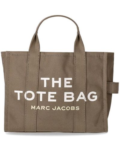 Marc Jacobs The Medium Tote Slate Green Bag - Metallic