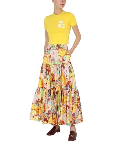 La DoubleJ Long Skirt - Multicolour