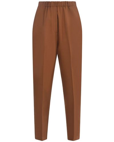 Forte Forte Forte_forte Trousers Brown