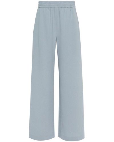 Mark Kenly Domino Tan Trousers - Blue
