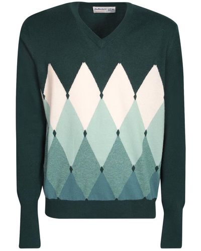 Ballantyne Sweaters - Green