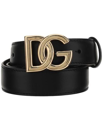 Dolce & Gabbana Belts E Braces - Black