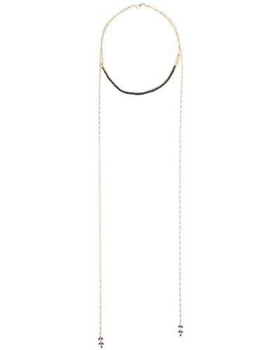 Isabel Marant Draped Anchor-chain Necklace - White