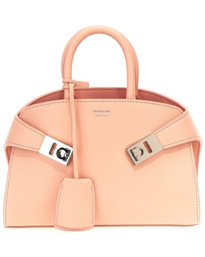 Ferragamo 'Hug Mini' Handbag - Pink