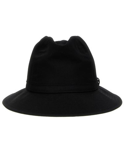 Yohji Yamamoto Fedora Hats - Black