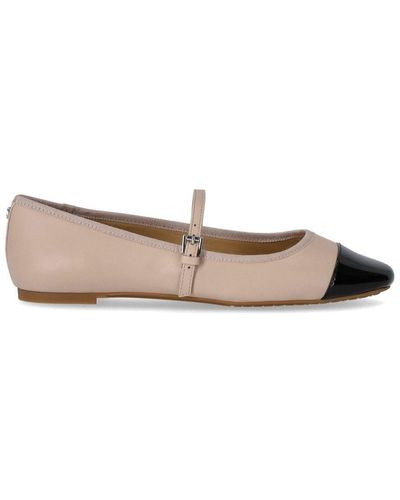 Michael Kors Mae Ballet Flat Shoe - Brown