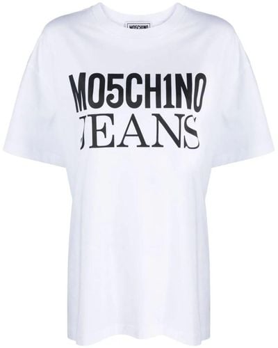 Moschino Jeans Tshirt Clothing - White