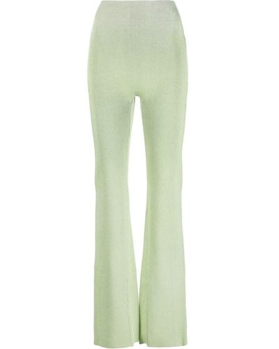 Isa Boulder Jelly Lounge Knitted Trousers - Green