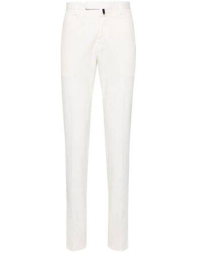 Incotex Model 30 Slim Fit Trousers - White