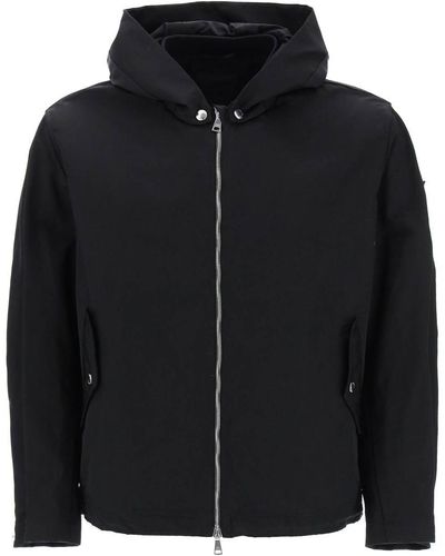 Tatras Hooded Jacket With Removable Hood Necetto - Black