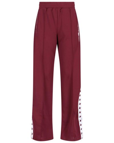 Golden Goose Star Sports Trousers - Red