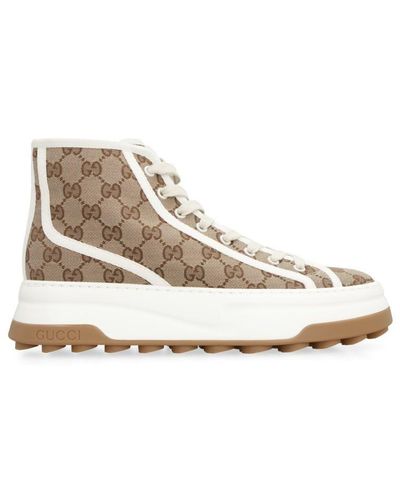 Gucci Tennis 1977 High Top GG (Women's) - 627838 HVK70 9765 - US