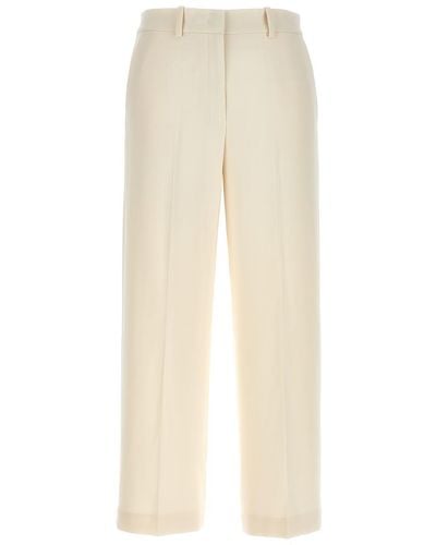 Theory Relax Trousers - Natural