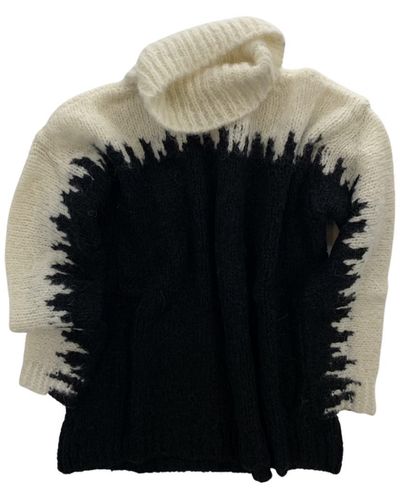 Thom Krom Wool Knitwear. - Black