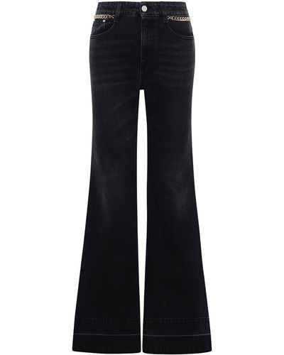 Stella McCartney Black Cotton Jeans - Blue