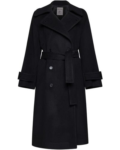 Semicouture Coats - Black
