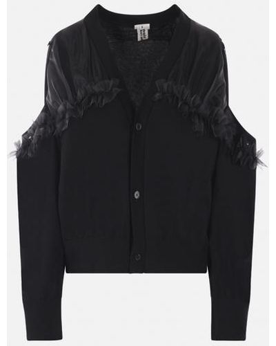 Noir Kei Ninomiya Sweaters - Black