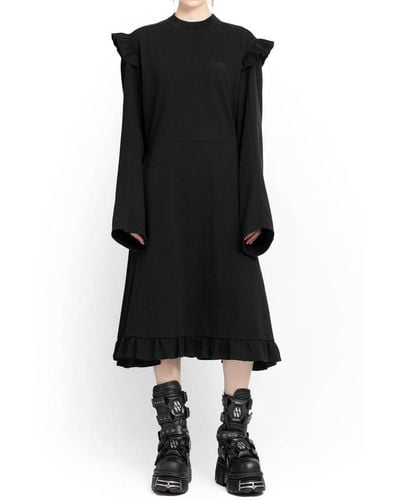 Vetements Dresses - Black