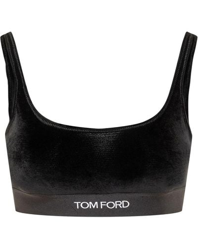 Tom Ford Cut And Sewn Top - Black