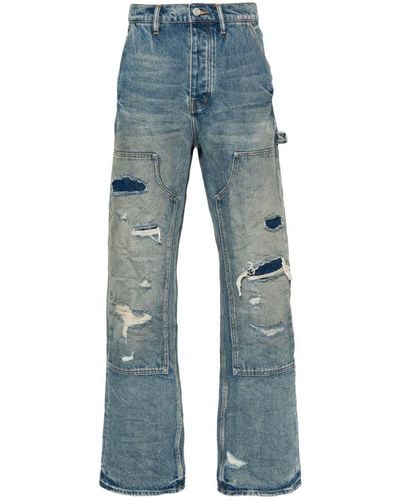 Purple Brand Relaxed Fit Carpenter Jeans - Blue