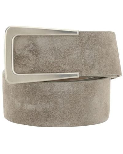 Brunello Cucinelli Belts E Braces - Gray