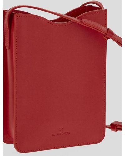 Il Bisonte Crossbody Bag - Red