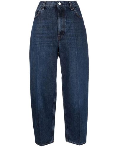 Totême Tapered High-waist Jeans - Blue