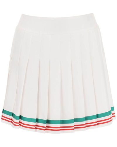 Casablancabrand Casaway Tennis Mini Skirt - White